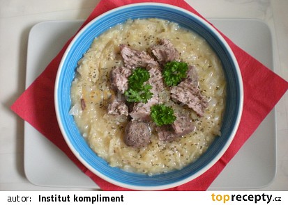 Kedlubnové zelí s hovězím masem / dietni